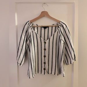 Sanctuary Linen Blouse